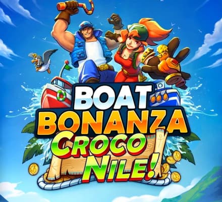 Boat Bonanza Croconile játékborító